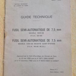 MAT 1032 Fusil semi-automatique de 7,5mm (2)