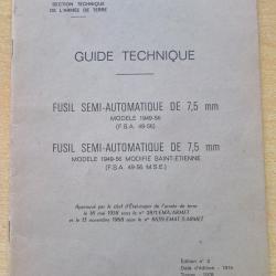 MAT 1032 Fusil semi-automatique de 7,5mm (3)