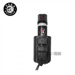 Porte-Aérosol VEGA Bungy 8BL18 50/ 75 et 100 ml Noir