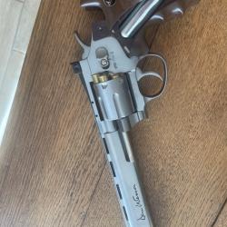 Pistolet Revolver Dan Wesson 8 Pouces Co2 - Silver