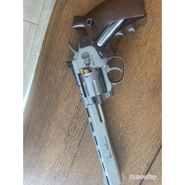 Pistolet Revolver Dan Wesson 8 Pouces Co2 - Silver