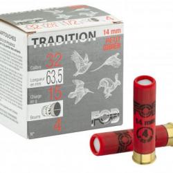 Cartouche 14 mm FOB Tradition - N° 4