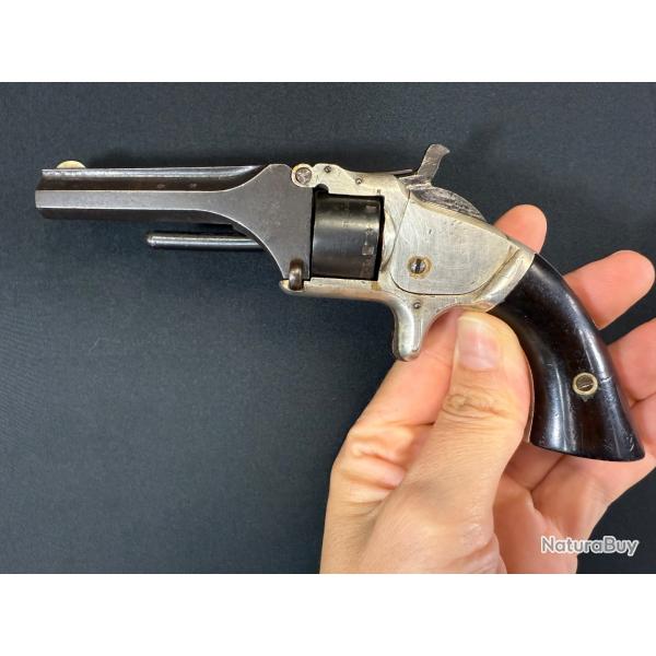 TRS RARE SMITH & WESSON 1er modle TOP BREAK cal. 22 short