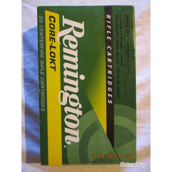 39 balles 280 remington core lokt 165 gr.