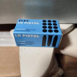 Munition Eley Lr pistol