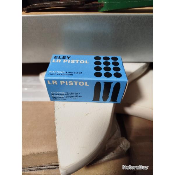 Munition Eley Lr pistol
