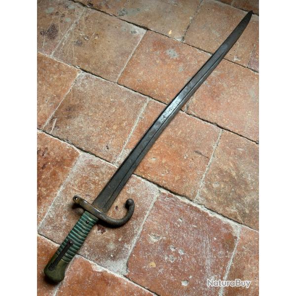 Baonnette franaise Chassepot 1866 - Napoleon III Second Empire