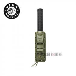 Porte Bâton Télescopique VEGA Bungy 8BL16 16 à 28'' Vert Olive