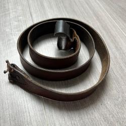 Bretelle cuir pour fusil darne
