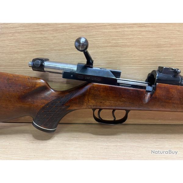 Carabine Mauser 66 cal 7x64 avec montage pivotant.