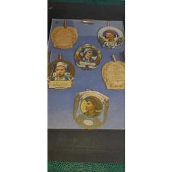 LOT DE 6 INSIGNES JOURNEE 14 18 COLONIALE