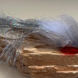 Mouche streamer Brochet silver grande taille