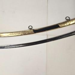 sabre d'officier de cavalerie légère - garde à la hongroise