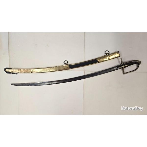 sabre d'officier de cavalerie lgre - garde  la hongroise