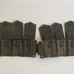 CEINTURON PORTE CHARGEUR POUR CLIPS DE FUSIL M1 GARAND