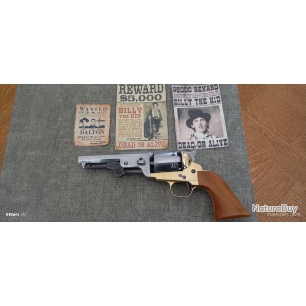 COLT 1851 SHERIFF CAL 36 PIETTA TRES BON ETAT .