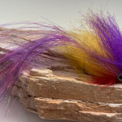 Mouche streamer Brochet Purple grande taille