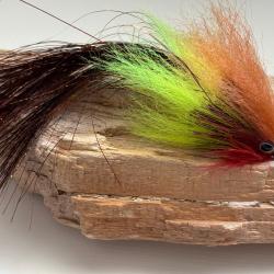 Mouche streamer Brochet Yellow grande taille