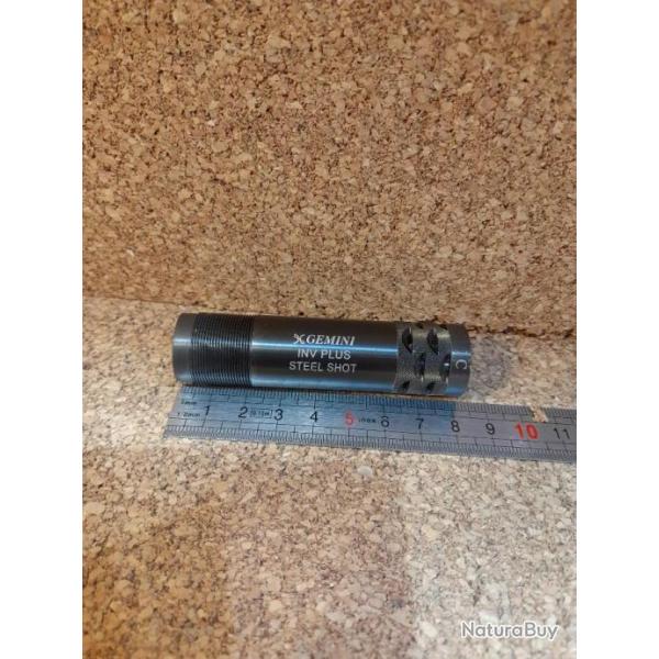 2 Choke INVECTOR plus  Gemini   CAL.12   PORTED +20mm  en 3/4+full