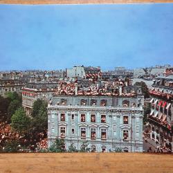 Rare Libération de paris Le peuple attend aux fenêtres Général de Gaulle 26 août 1944