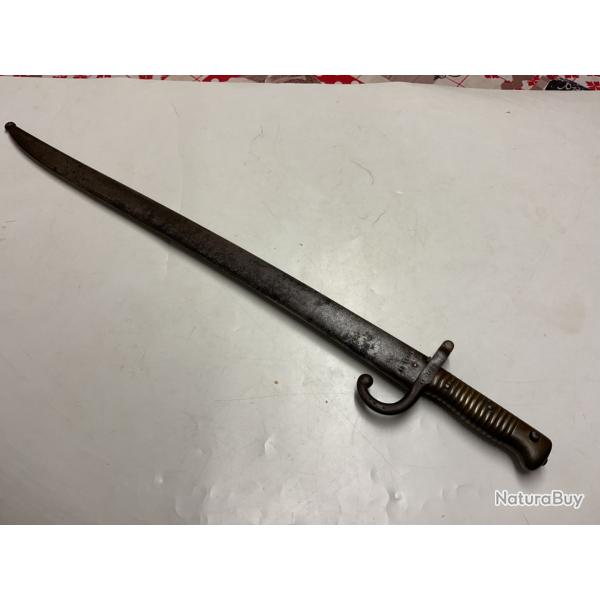 Vendu uniquement en France baonnette 1866 pour fusil chassepot.