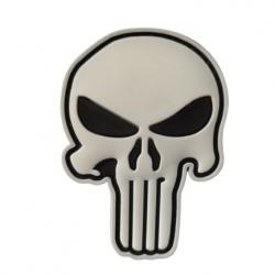 Patch/Ecusson - Crane Punisher - Blanc/noir - velcro - Livraison gratuite