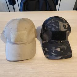 Lot casquettes type militaire