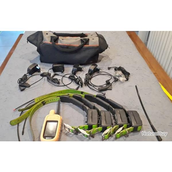 4 colliers tt15 avec commande alpha 100 encore sous garantie