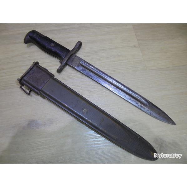 Authentique baonnette de M1 Garand US fabrication U.F.H jus grenier