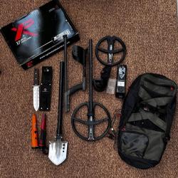 Kit complet XP Deus X35, 2 bobines, sac à dos, casque WS4 et M16