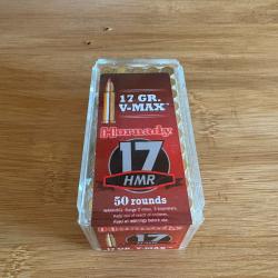 Hornady calibre .17 HMR 17 g XTP par 50