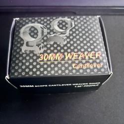 Collier 30mm pour rail picatinny