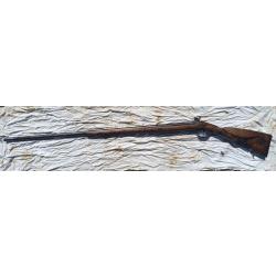 Fusil de chasse monocoup à percussion