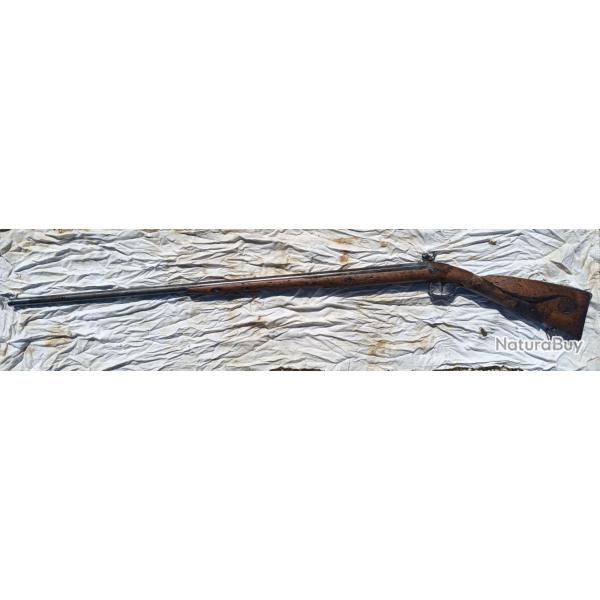 Fusil de chasse monocoup  percussion