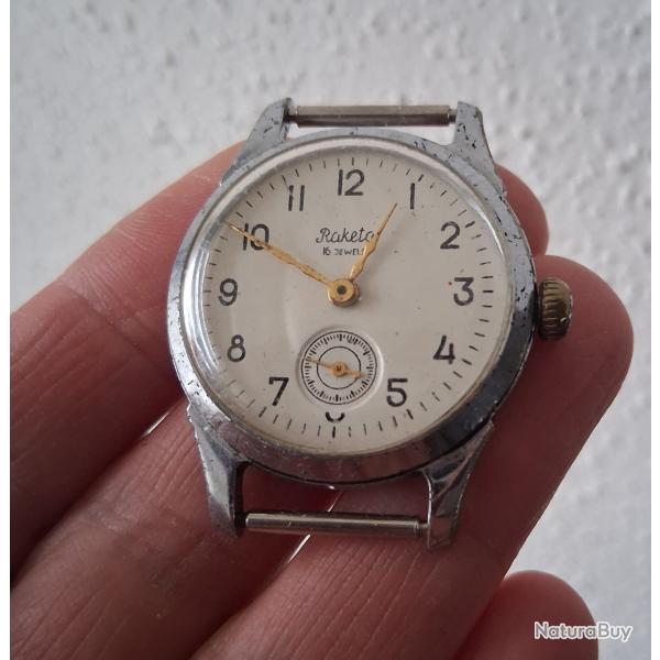 RAKETA MONTRE MCANIQUE PREMIER MODELE URSS CCCP 1960