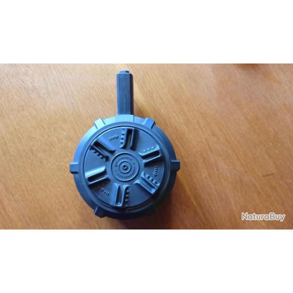 chargeur drum lectrique M4