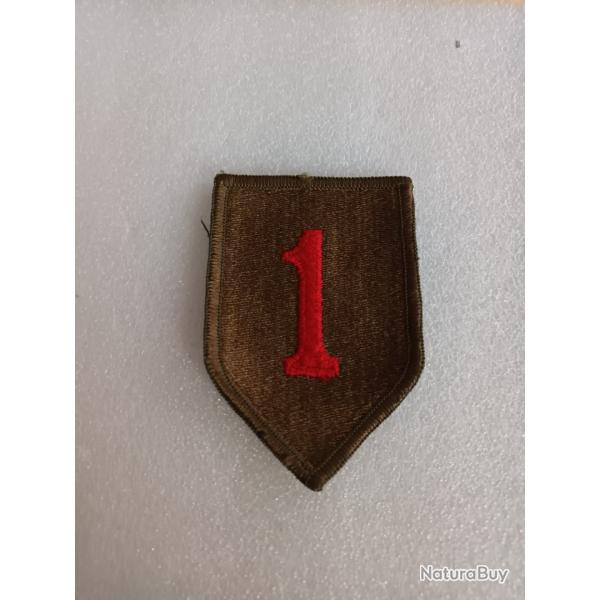 Patch arme us 1ST INFANTRY DIVISION BIG RED ONE ORIGINAL 2