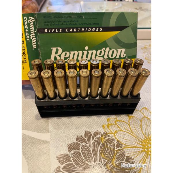 Bote de balles Remington core-lokt 165gr cal.280 Remington