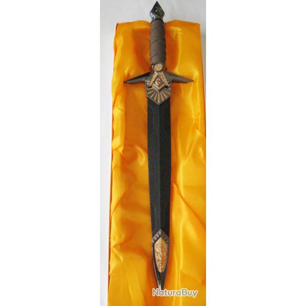 MEDIEVAL COUTEAU DAGUE DE COLLECTION FRANC MAON - Rf.D109