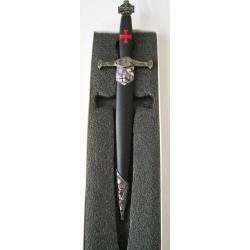 MEDIEVAL COUTEAU DAGUE DE COLLECTION TEMPLIER - Réf.D187