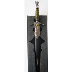 MEDIEVAL COUTEAU DAGUE DE COLLECTION CHEVALIER - Réf.D306