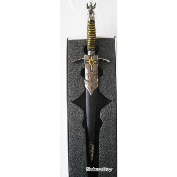 MEDIEVAL COUTEAU DAGUE DE COLLECTION CHEVALIER - Rf.D306