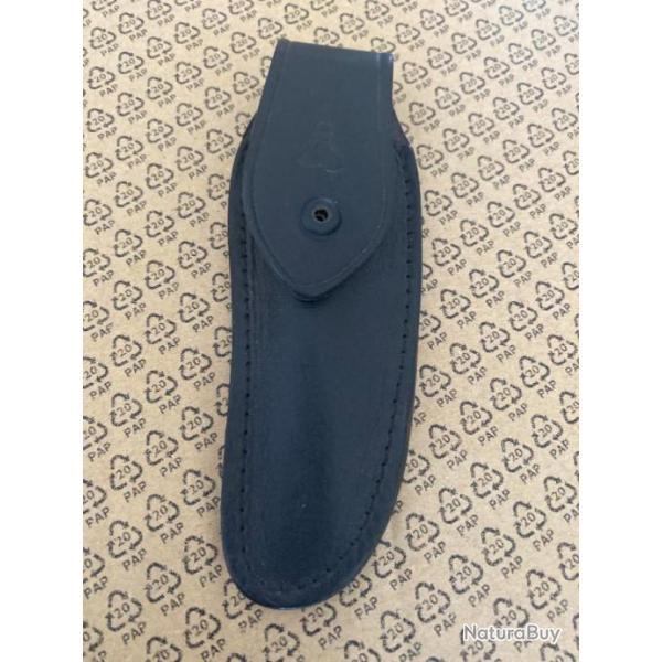 HOUSSE COUTEAU  LAGUIOLE   FABRICATION FRANCAISE EN CUIR  11CM    3