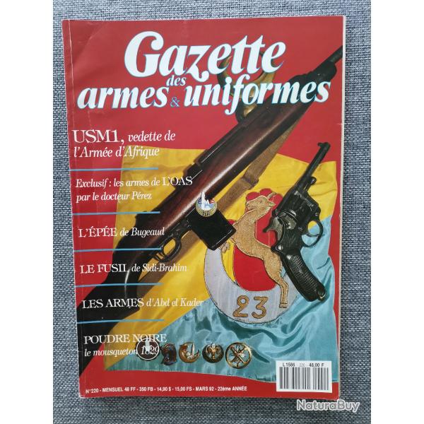 Ouvrage La Gazette des armes & uniformes no 220