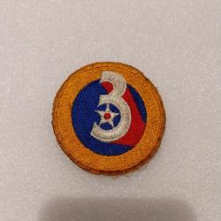Patch armée us 3rd US ARMY AIR FORCE WW2 original 4