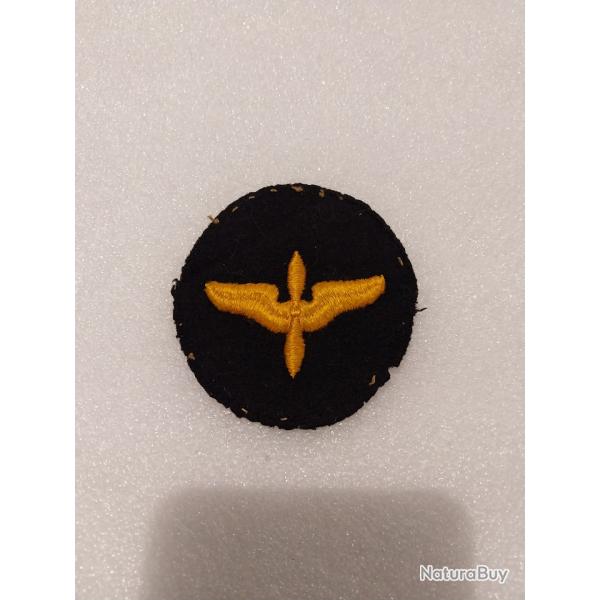 Patch armee us USAAF CADET noir feutre ww2 original 1