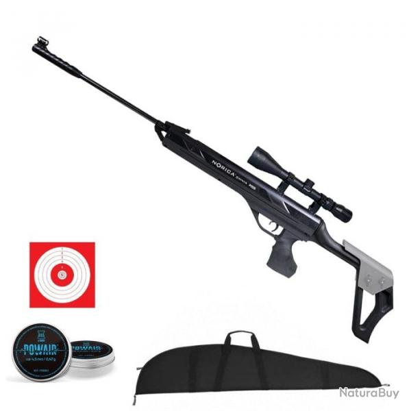 Carabine  plombs Norica Komnia - 19.9 J - Cal. 4,5mm - Pack Premium