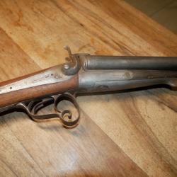 Fusil à broche cal 16 fabrication Stéphanoise à nettoyer