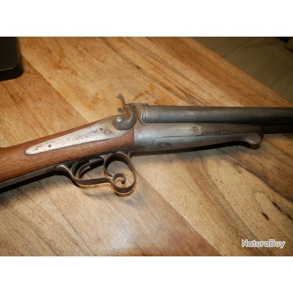 Fusil  broche cal 16 fabrication Stphanoise  nettoyer