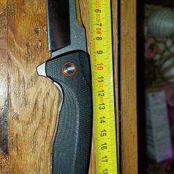 Magnifique couteau lame acier D2Style tanto
